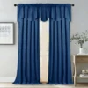 double curtain rods for layered curtains