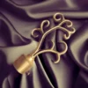 gold decorative finials