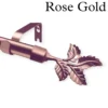 rose gold curtain rod, coper colour curtain rod, leaf curtain rod, curtain rod with leaf finial, curtain rod with bracket, curtain rod with leaf ends, curtain rod leaf and holder