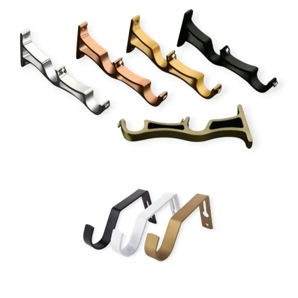 double curtain brackets, single curtain brackets, different colors of curtain brackets, adjustable double curtain brackets, heavy-duty double curtain brackets, decorative double curtain brackets, double curtain brackets with finials, single curtain brackets for blackout curtains, single curtain brackets for sheer curtains, different colors of curtain brackets for living room, double curtain brackets for bay windows, single curtain brackets for sliding glass doors, double curtain brackets for French doors, double curtain brackets for patio doors, single curtain brackets for heavy curtains, double curtain brackets with ornate designs, single curtain brackets with polished finish, different colors of curtain brackets for bedroom, double curtain brackets for wide windows, single curtain brackets for long curtains, different colors of curtain brackets for farmhouse style, double curtain brackets with rust-resistant coating, single curtain brackets with adjustable length, double curtain brackets for industrial décor, different colors of curtain brackets for modern homes, double curtain brackets with custom finishes, single curtain brackets for lightweight curtains, different colors of curtain brackets for nursery, heavy-duty double curtain brackets with brackets, single curtain brackets for eyelet curtains, double curtain brackets for tall windows, single curtain brackets for room darkening curtains, different colors of curtain brackets for custom curtains, double curtain brackets for patio umbrellas, single curtain brackets with decorative accents, double curtain brackets for vintage-style curtains, single curtain brackets with matte black finish, different colors of curtain brackets for easy installation