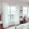 curtain rod for window, rose gold curtain rod for window