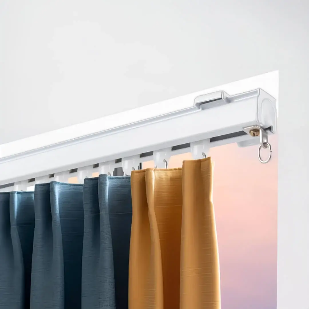 wall mount curtain track