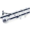 double curtain rod holder