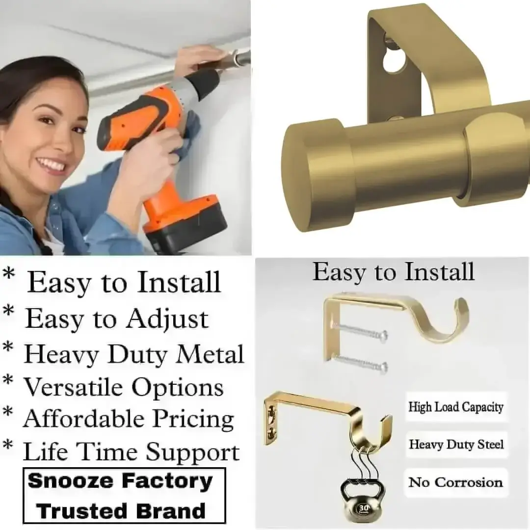 curtain rod easy to install