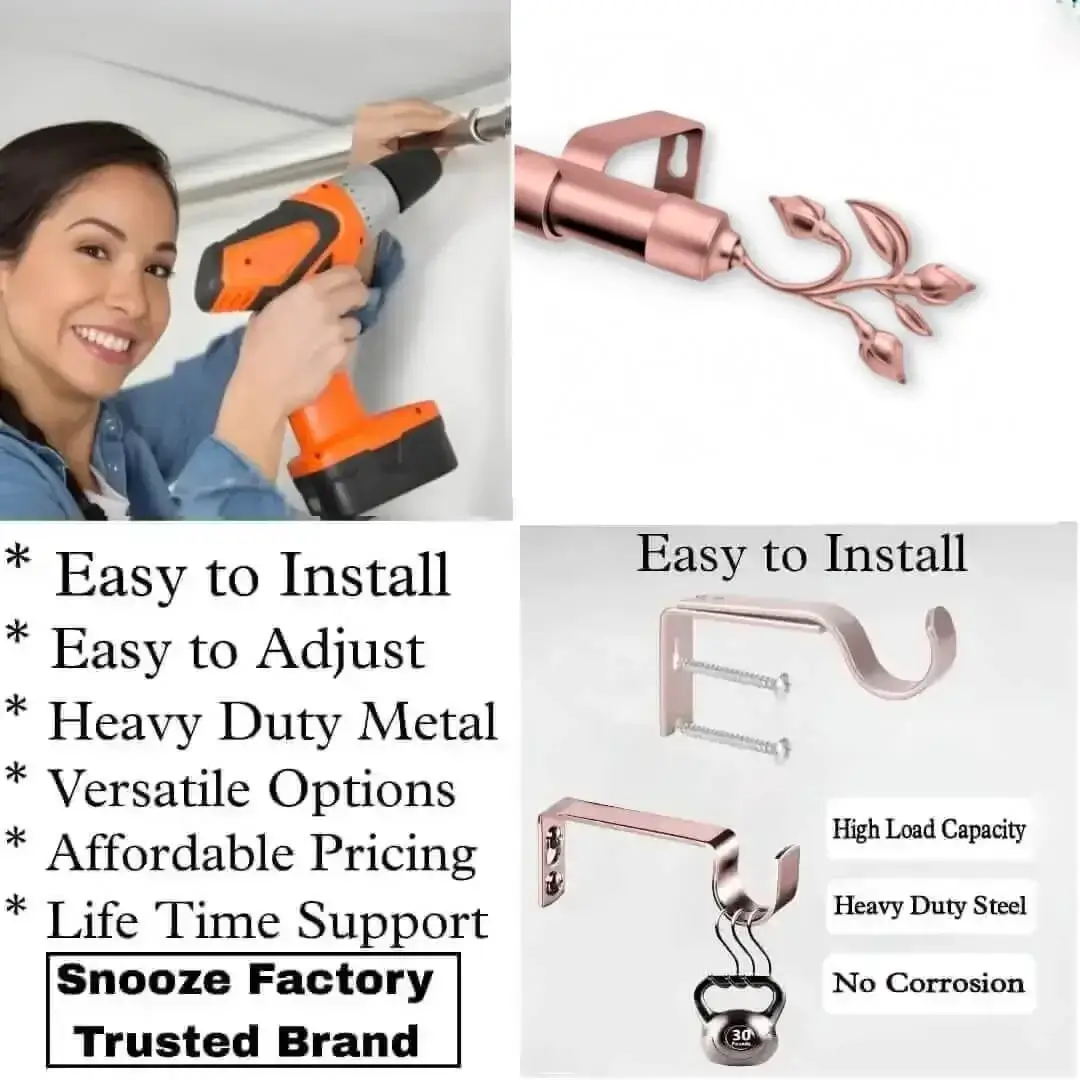 easy fix curtain rod, easy curtain rod installation, easy curtain rod fix brackets