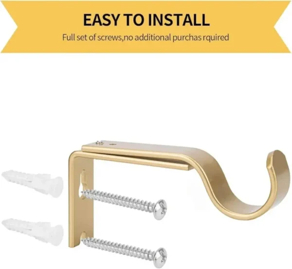 easy to Install curtain bracket