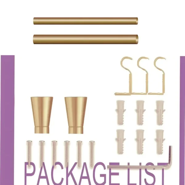 full kit curtain pipe, full kit curtain rod
