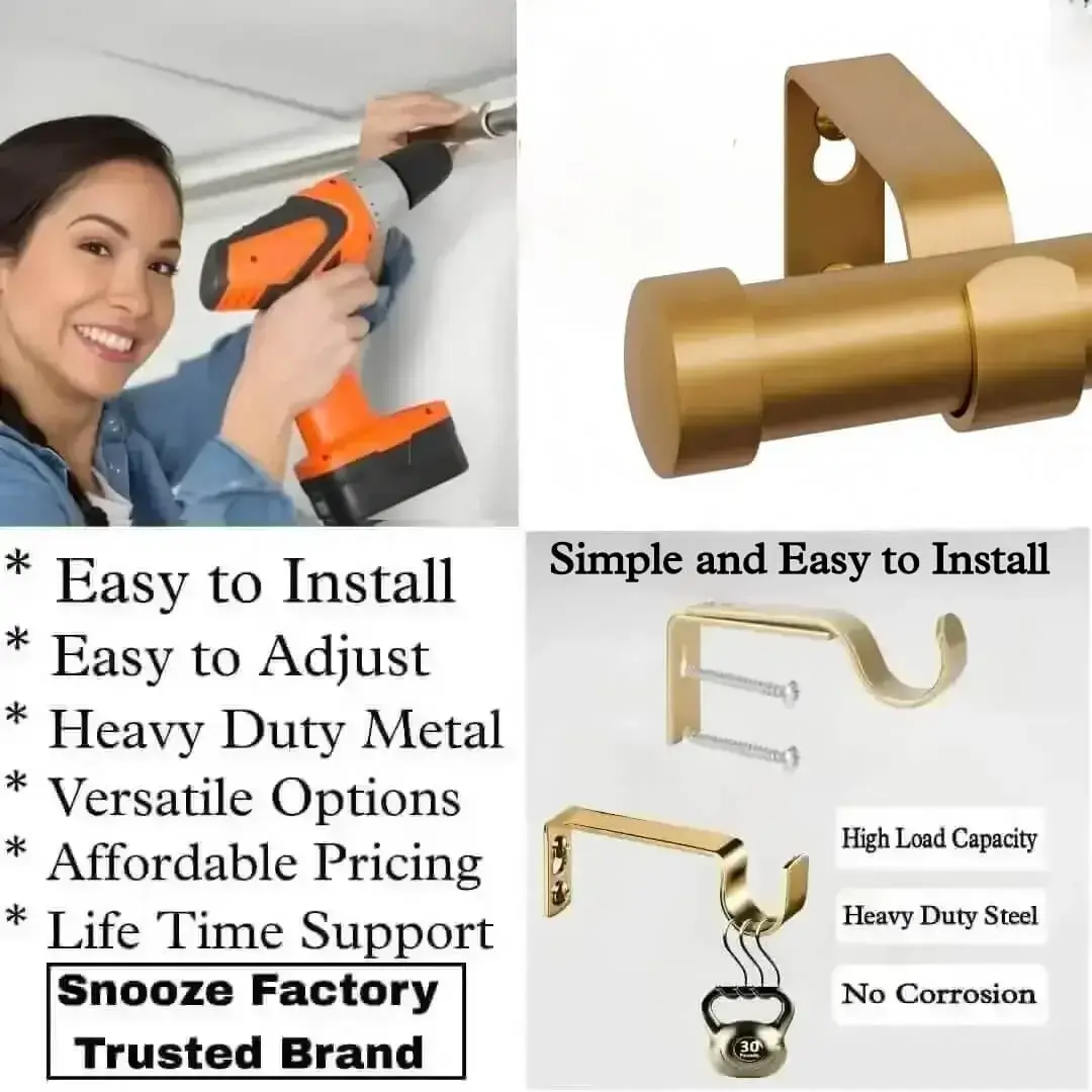 curtain rod that are easy to install, curtain poles easy fix, curtain pole easy install