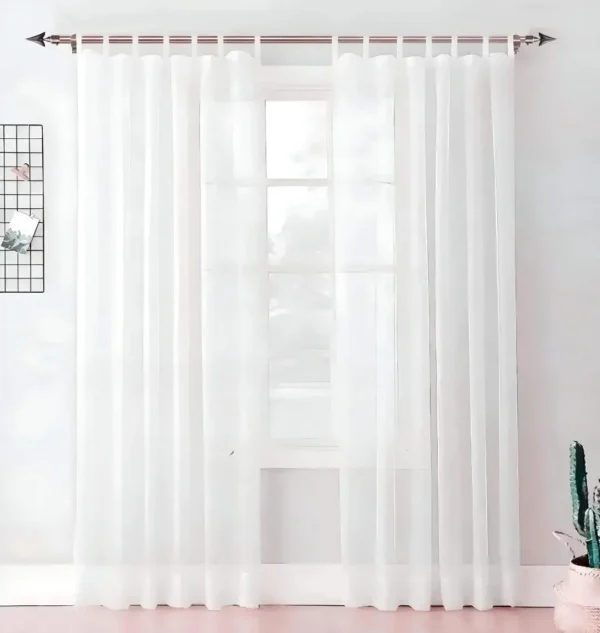 rose gold curtain rod for living room