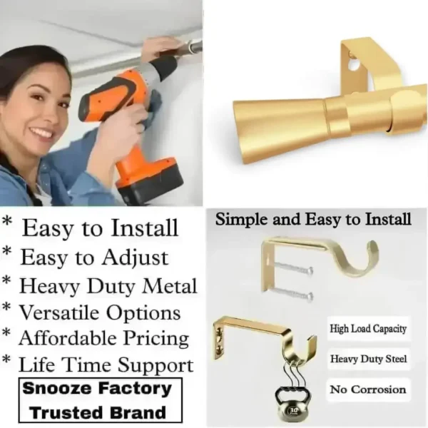 simple curtain rod