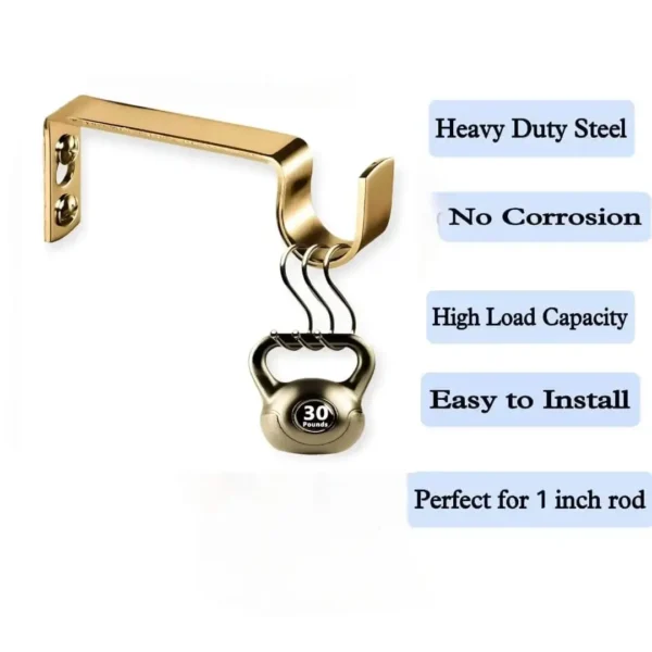 sturdy curtain brackets