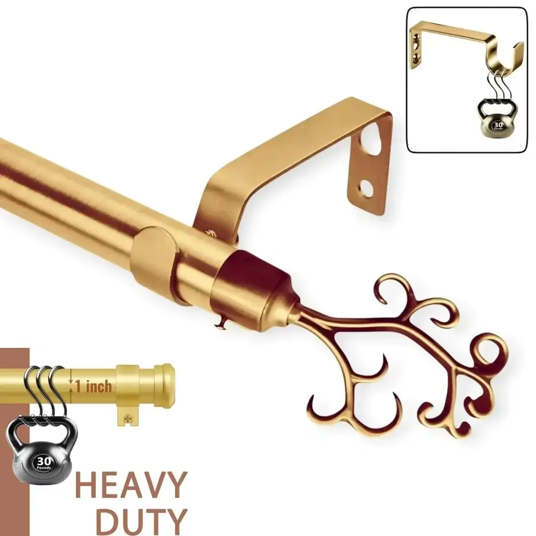 curtain rod and bracket