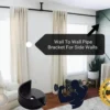 curtain rod close to wall