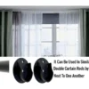 curtain rod for side wall