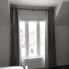 wall mounted curtain rod