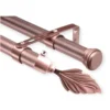 rose gold curtain rod, rose gold curtain pole, pink gold curtain rod